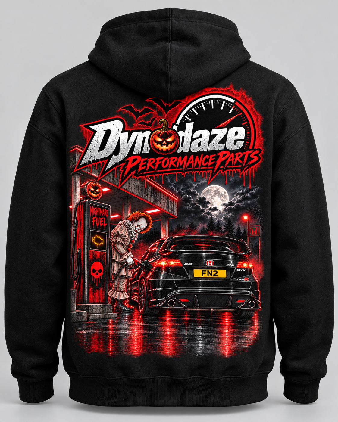 Dynodaze Performance Parts – Limited Edition "Nightmare Fuel" Halloween Hoodie