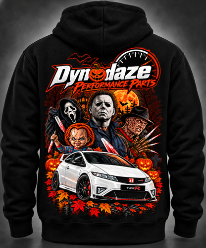 Limited Edition Dynodaze Performance Parts "Horror Icons" Halloween Hoodie